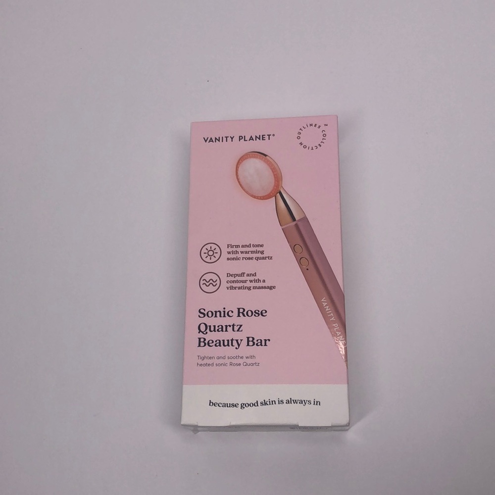 Vanity Planet Sonic Rose Quartz Beauty Bar
